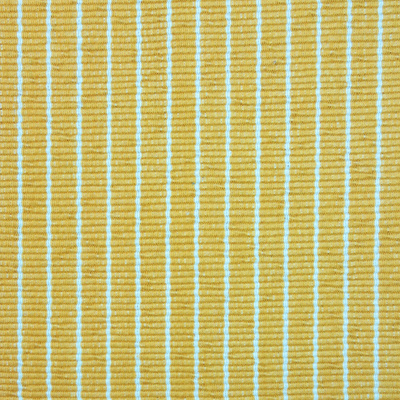 Nautilus Ottoman Woven Stripe Cotton Fabric - Yellow