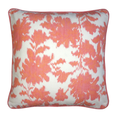 Floral Trail Coral Cushion Cover - Various Sizes