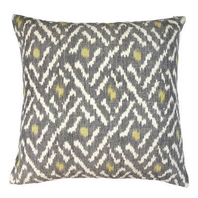 Jali Grey Unpiped Cushion Cover - 55cm