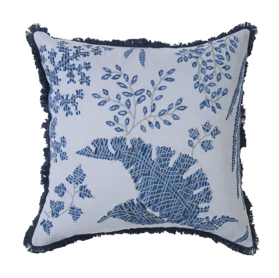 Abilene Sky Large Cushion Cover - 50cm - No Chintz Textiles and Soft ...