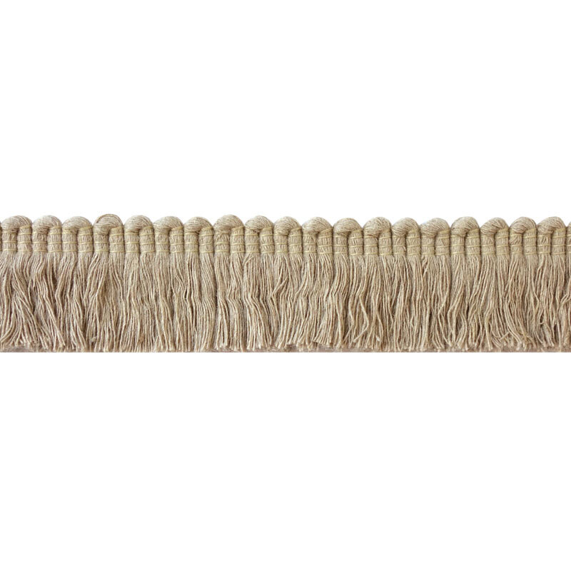 Linen Small Ruche Fringe Trim | Add To Seam of Throw Cushion or ...