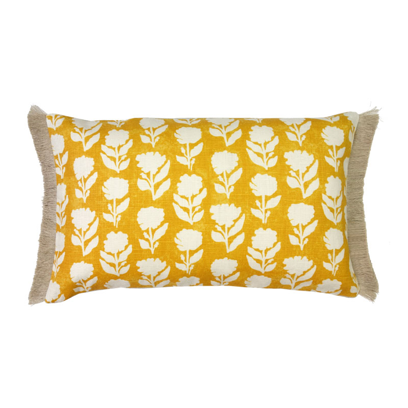 No Chintz x Anna Spiro Marigold Yellow Cushion