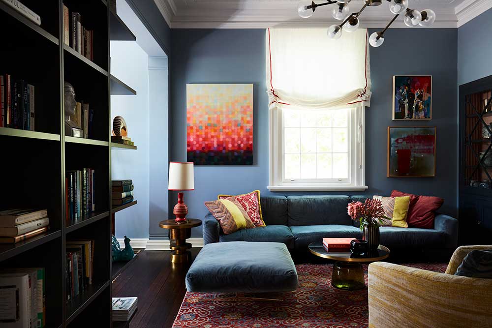 Pymble House Lounge Room - Interior Decorating by No Chintz Australia