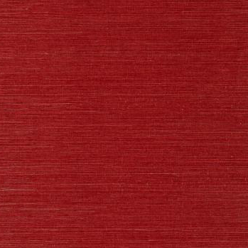 Schumacher Osan Sisal Red Wallpaper