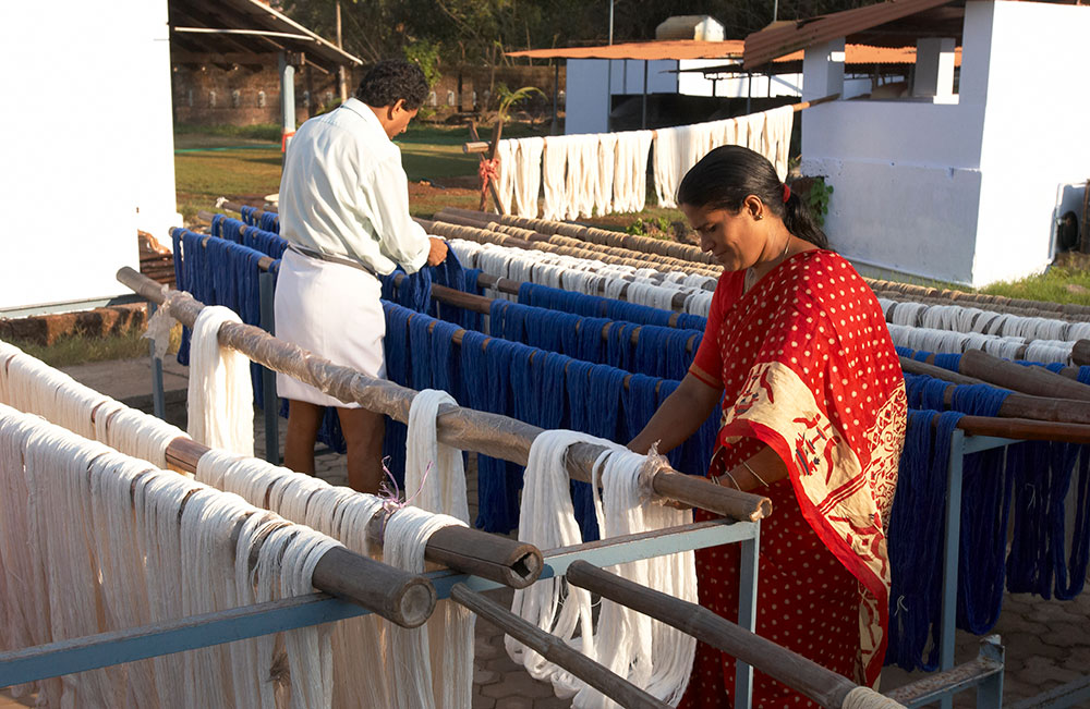 Fabric Dyeing India - No Chintz Australia