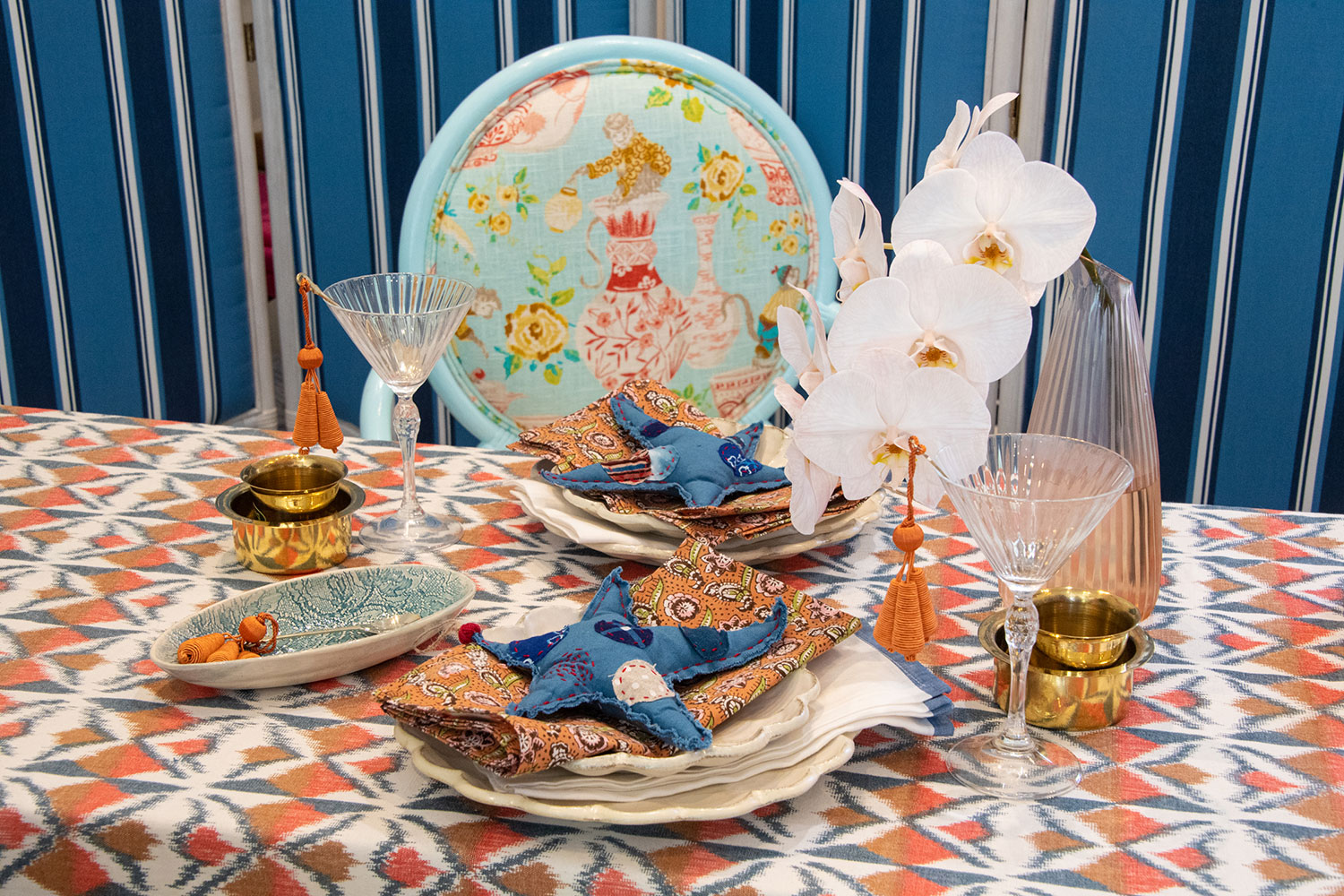 Tablescaping for the Holiday Season with Lakshmi Pillai - No Chintz Australia