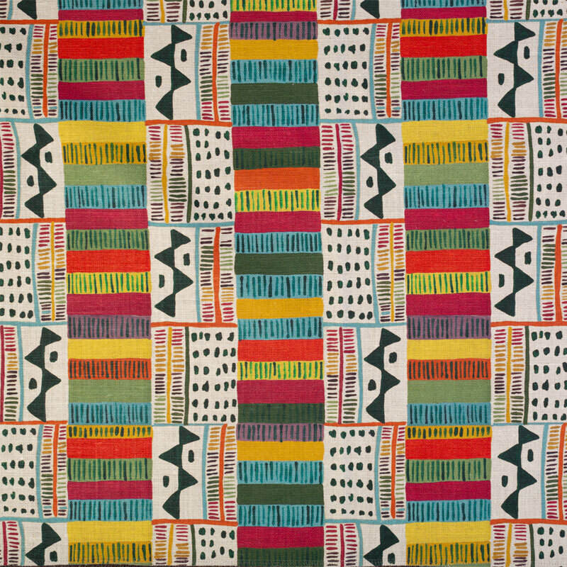 Anna Spiro Fez Linen Fabric - Sand