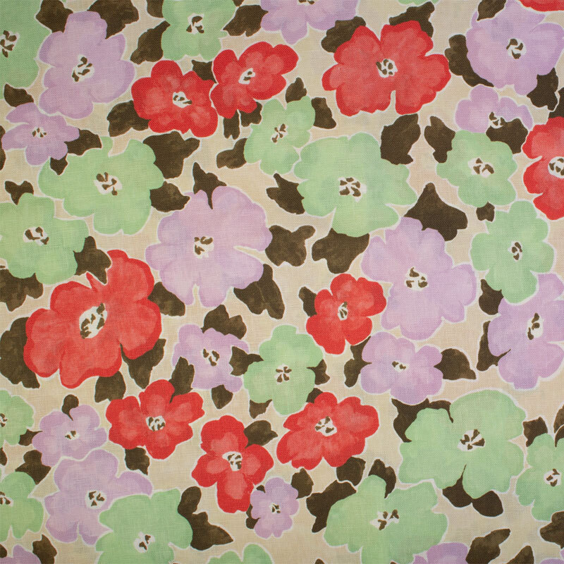 Anna Spiro Hazel Linen Fabric - Spring