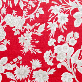 Anna Spiro Textiles Chloe Red Fabric