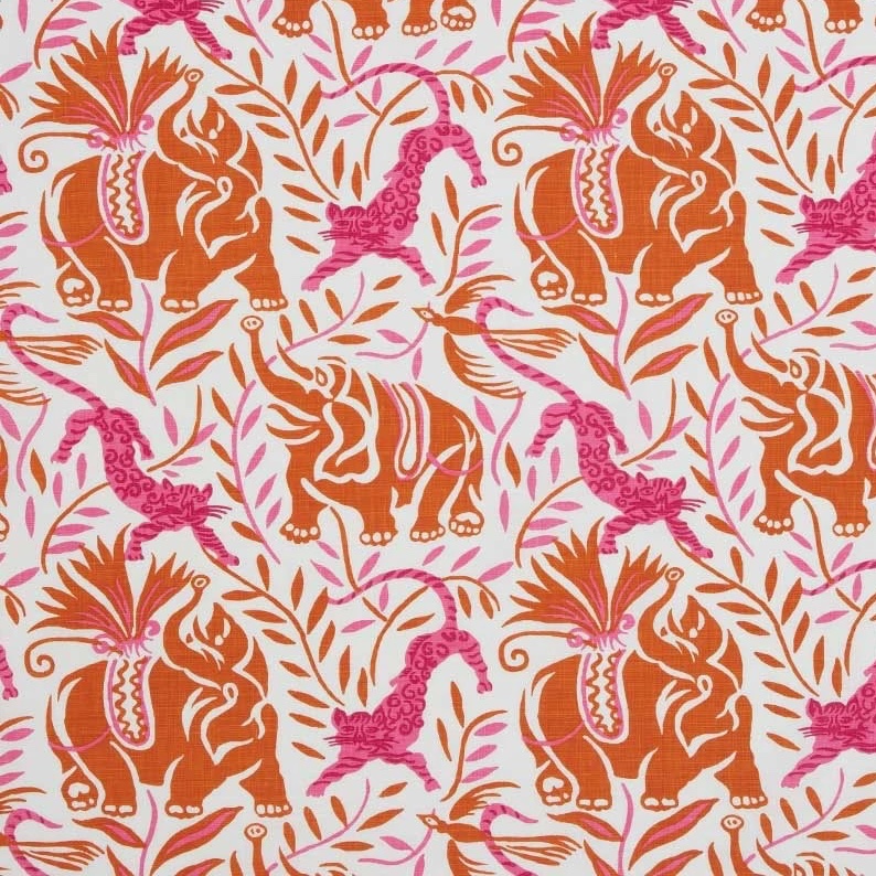 Christopher Farr LA Jungle Hot Pink Fabric