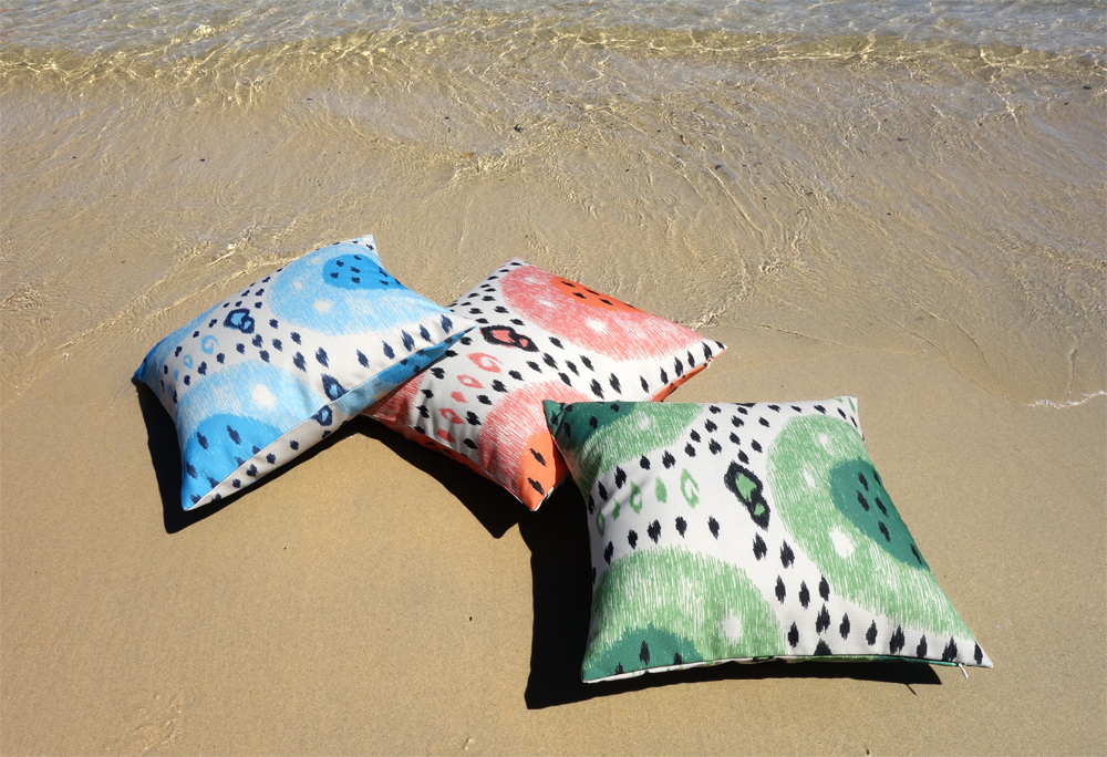 No Chintz Outdoor Cushions Summer Melon