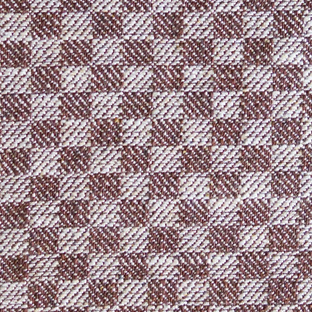 Anna Spiro Domino Fabric - Chocolate
