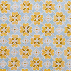 Anna Spiro Textiles Oyster Linen Saffron Fabric