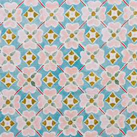 Anna Spiro Textiles Flora Oyster Linen - Sea Mist Fabric