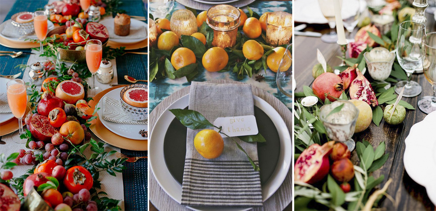 Tips For Tablescaping - Using Fruit In Tablescapes