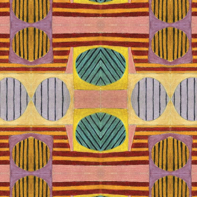 Anna Spiro Full Circle Linen Fabric - Dawn