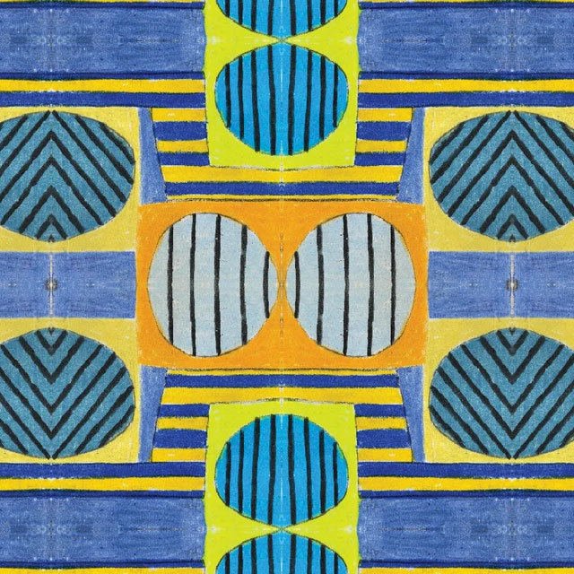 Anna Spiro Full Circle Linen Fabric - Daylight