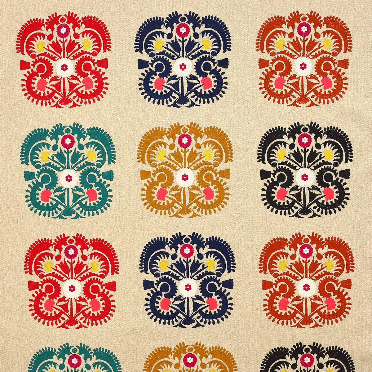 Manuel Canovas Mona Terracotta Fabric