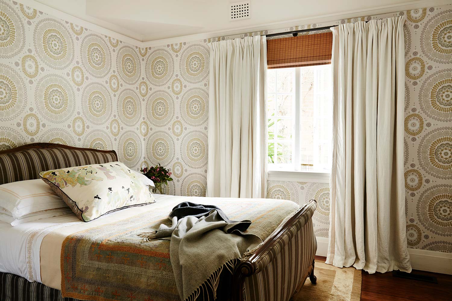 Neutral Curtains and Window Furnishings - No Chintz Textiles