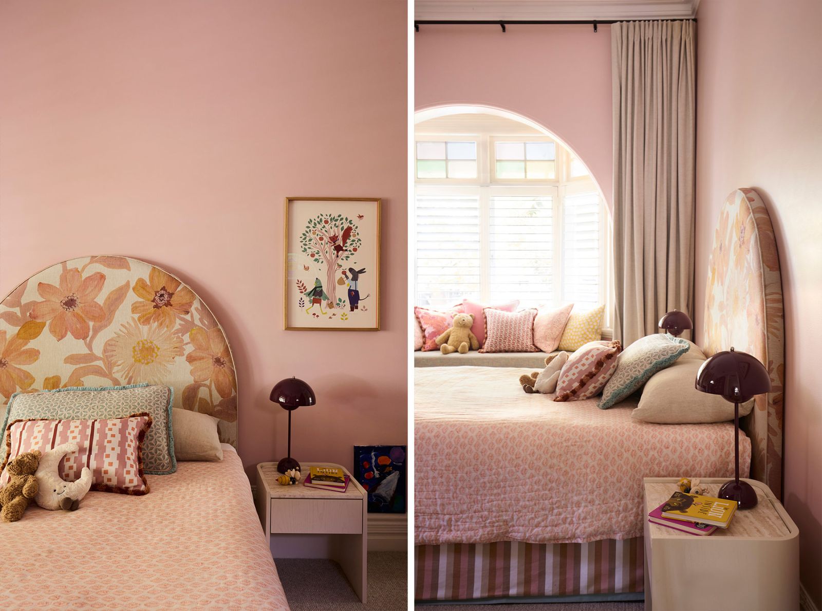 Mosman House 4 - Girls Bedroom - No Chintz Interior Decorating Sydney
