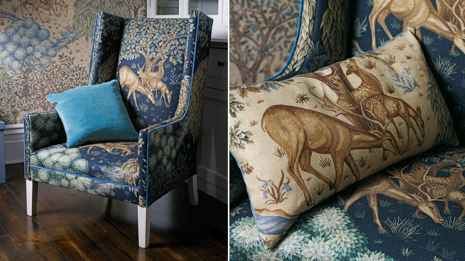 Morris and Co Fabric at No Chintz Morris & Co Fabrics at No Chintz