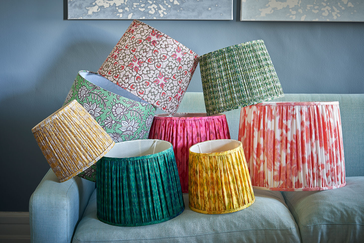 Custom Made Lamp Shades Sydney - No Chintz Soft Furnishings