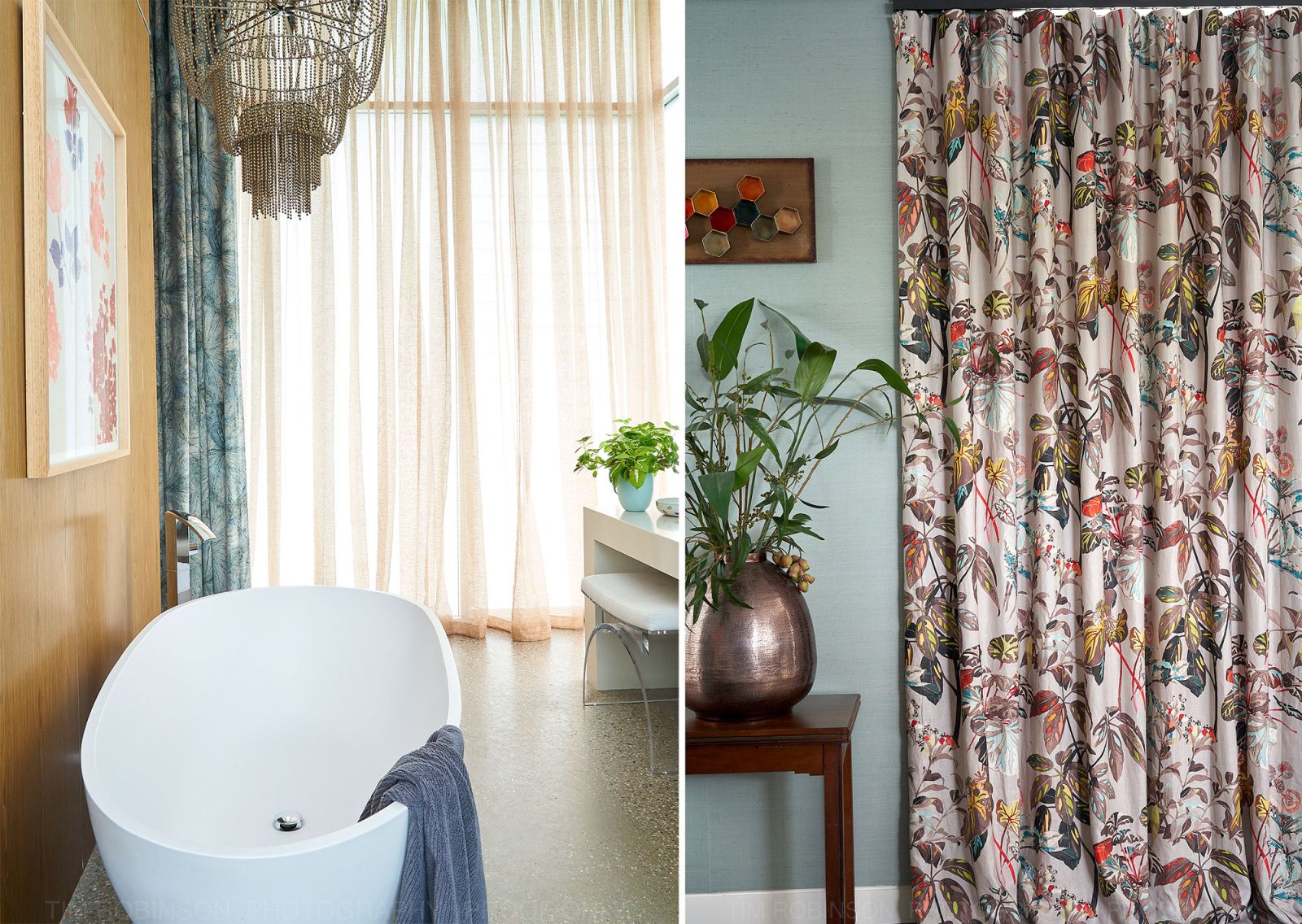 Custom Lined Curtains For Winter - No Chintz Textiles and Interior Decorators