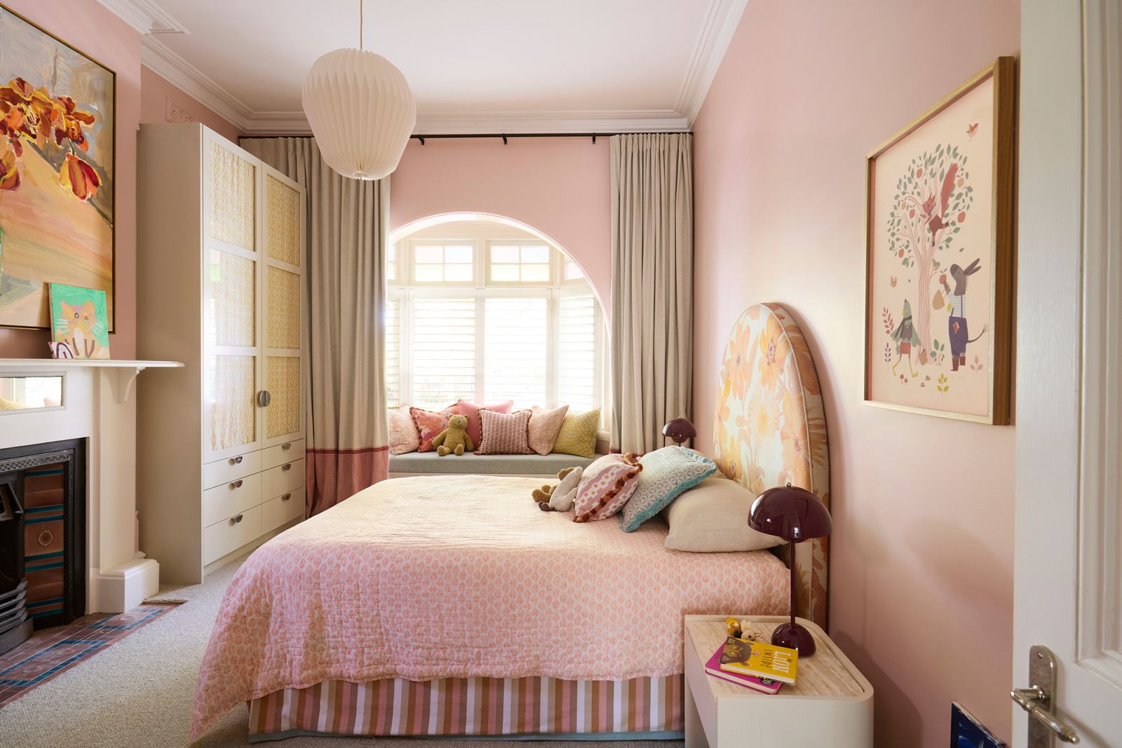 Mosman House 4 - Girls Bedroom - No Chintz Interior Decorating Sydney