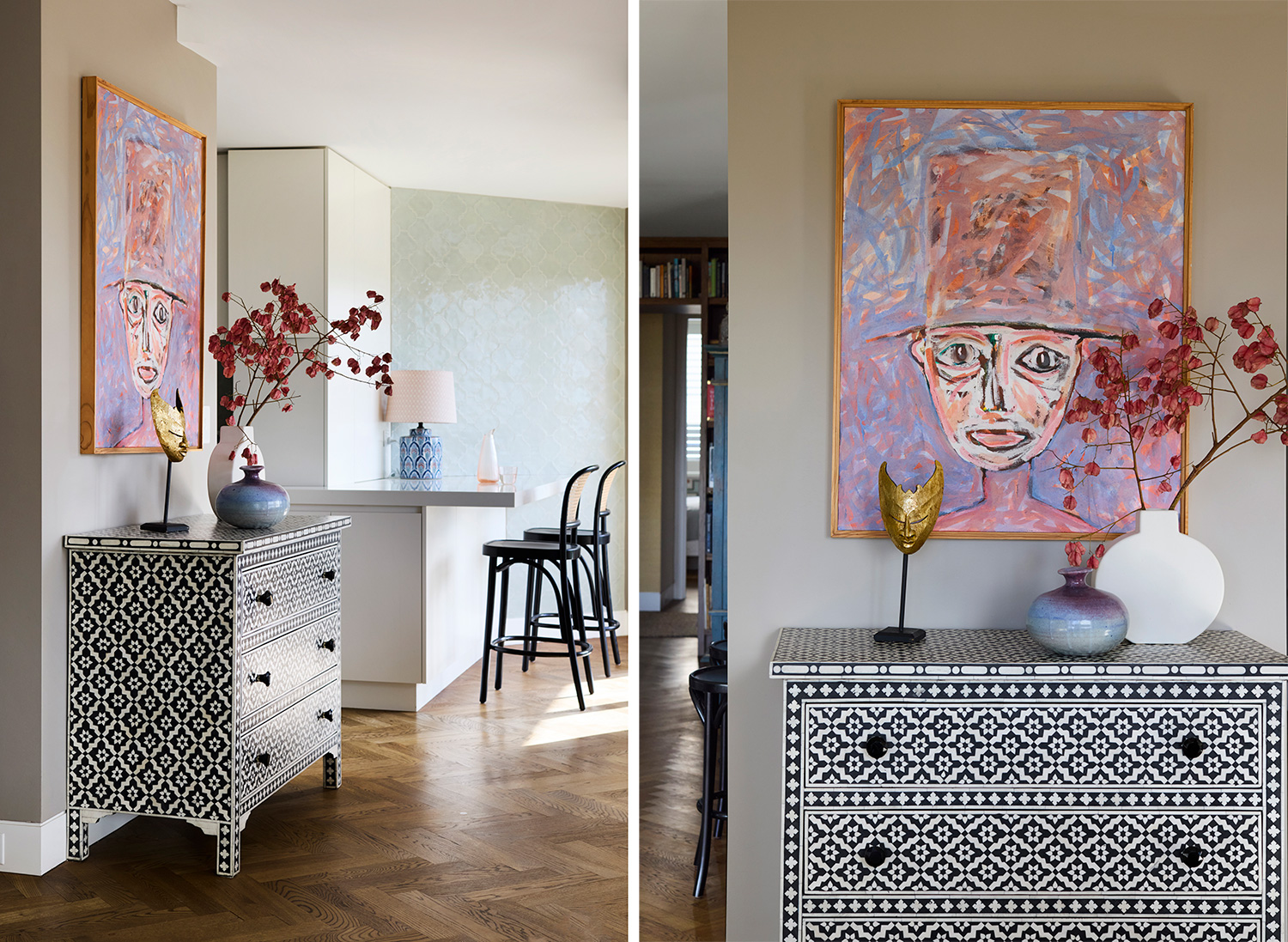 Crown Street Apartment - No Chintz Interior Decorating Project