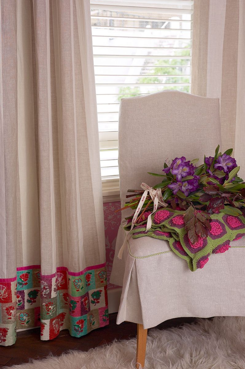 How To Choose The Right Slip Cover Fabric For Your Soft - No Chintz Interior Decorating