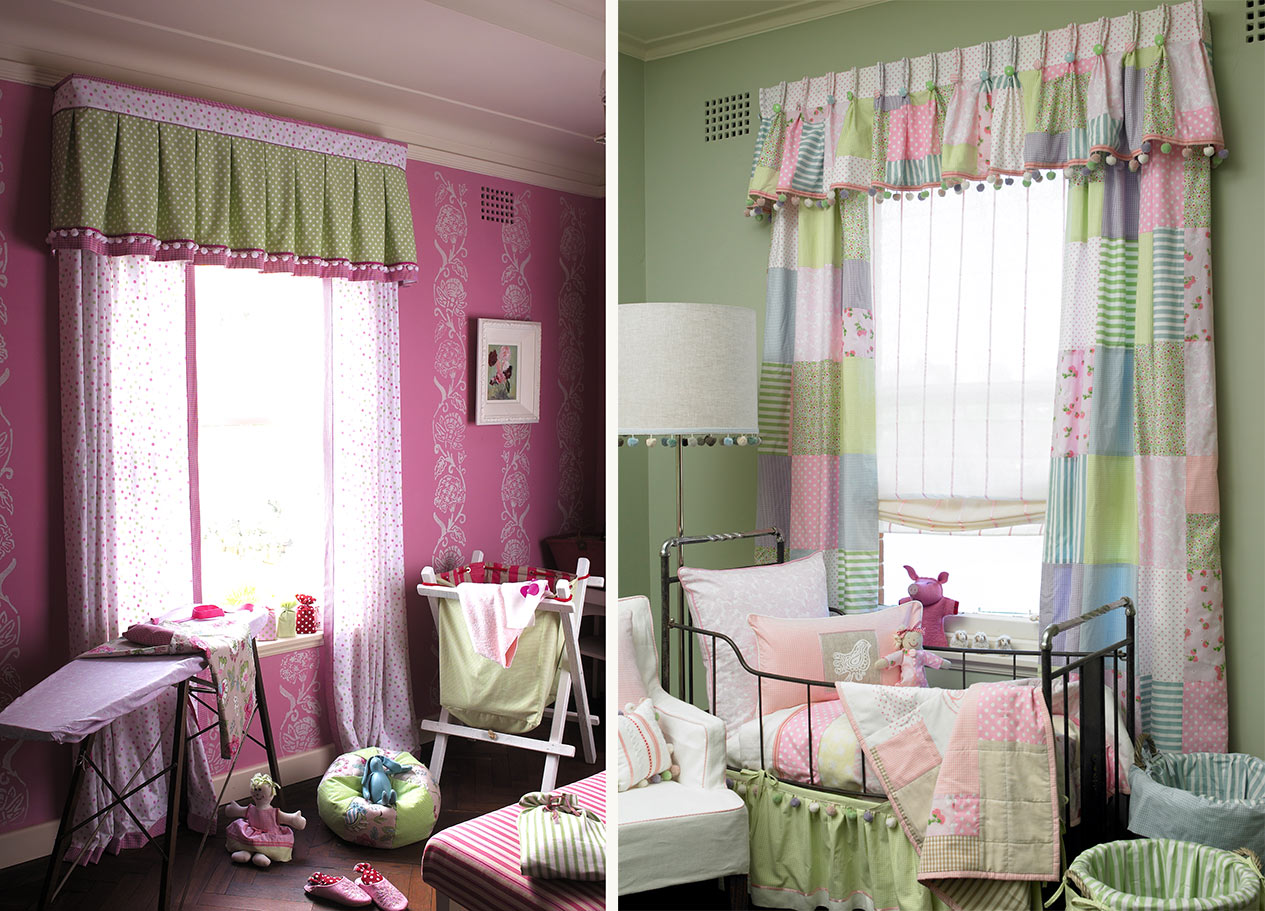 Custom Pelmet and Curtains - No Chintz Interior Decorating