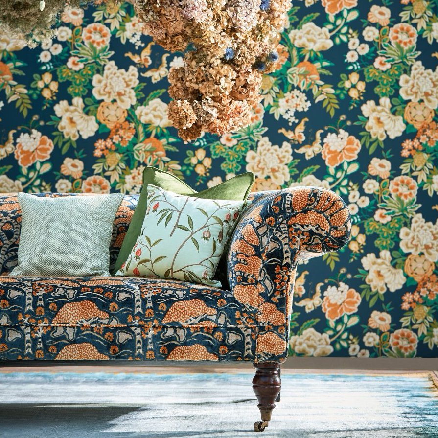 Sanderson Fabric Stockist Australia - No Chintz Textiles