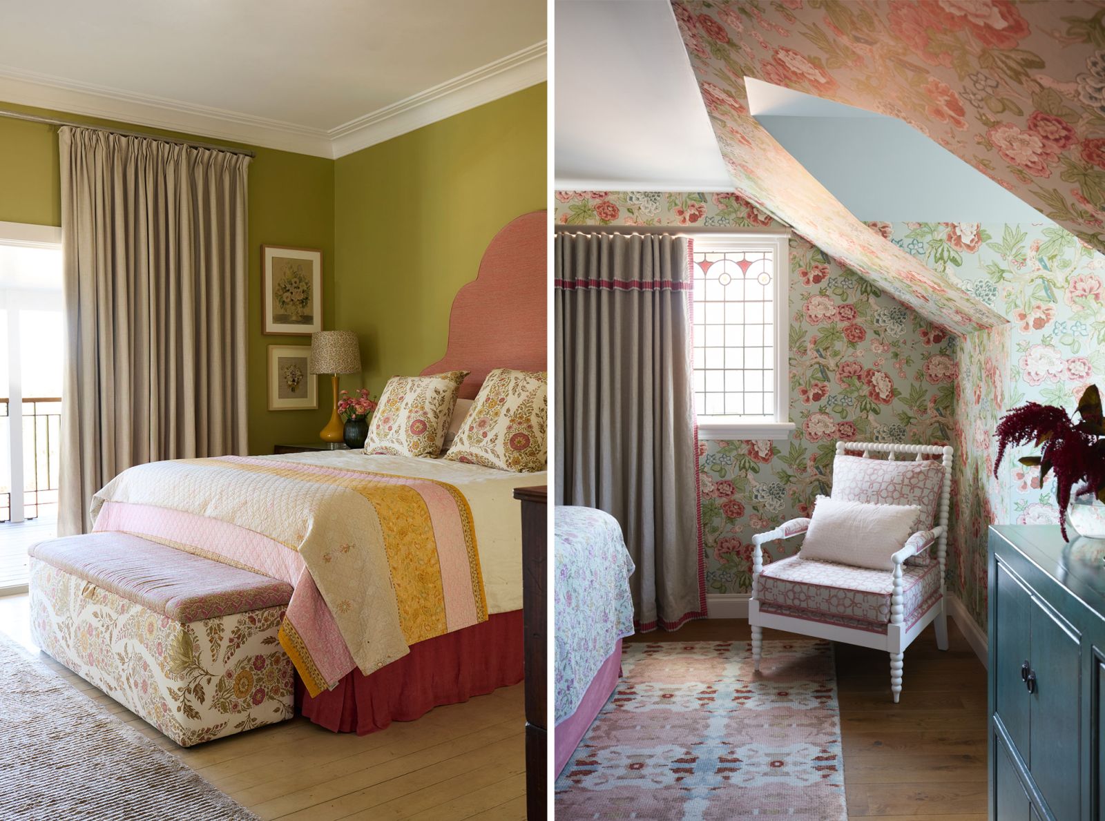 Custom Bedroom Curtains and Drapes No Chintz Australia