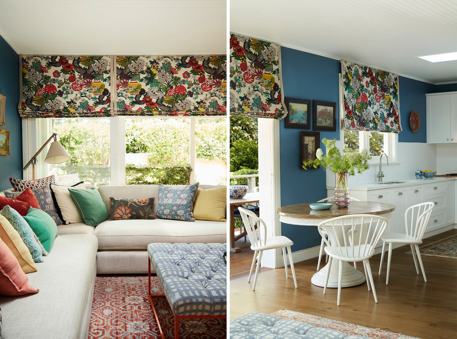Custom Designer Roman Blinds Australia - No Chintz Textiles