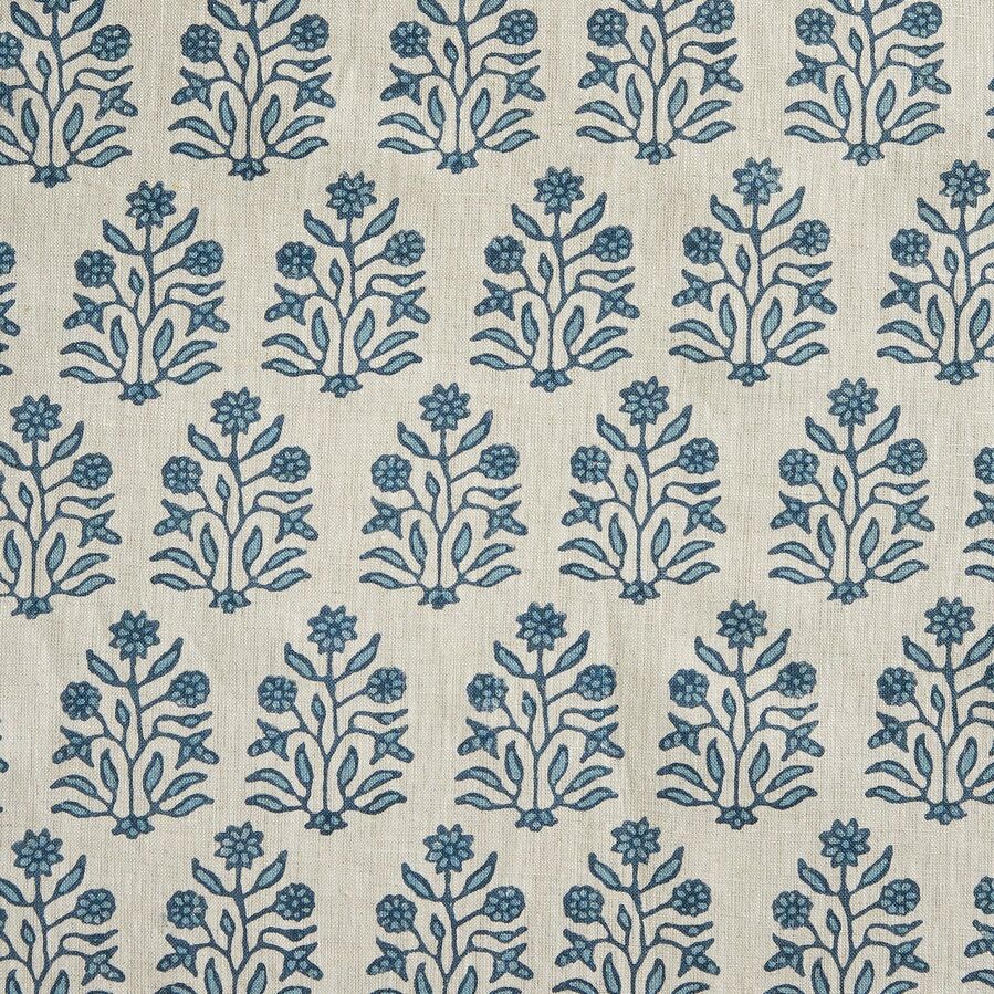 Walter G Amer Linen Fabric - Azure