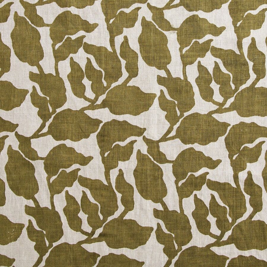 Walter G Flores Linen Fabric - Moss