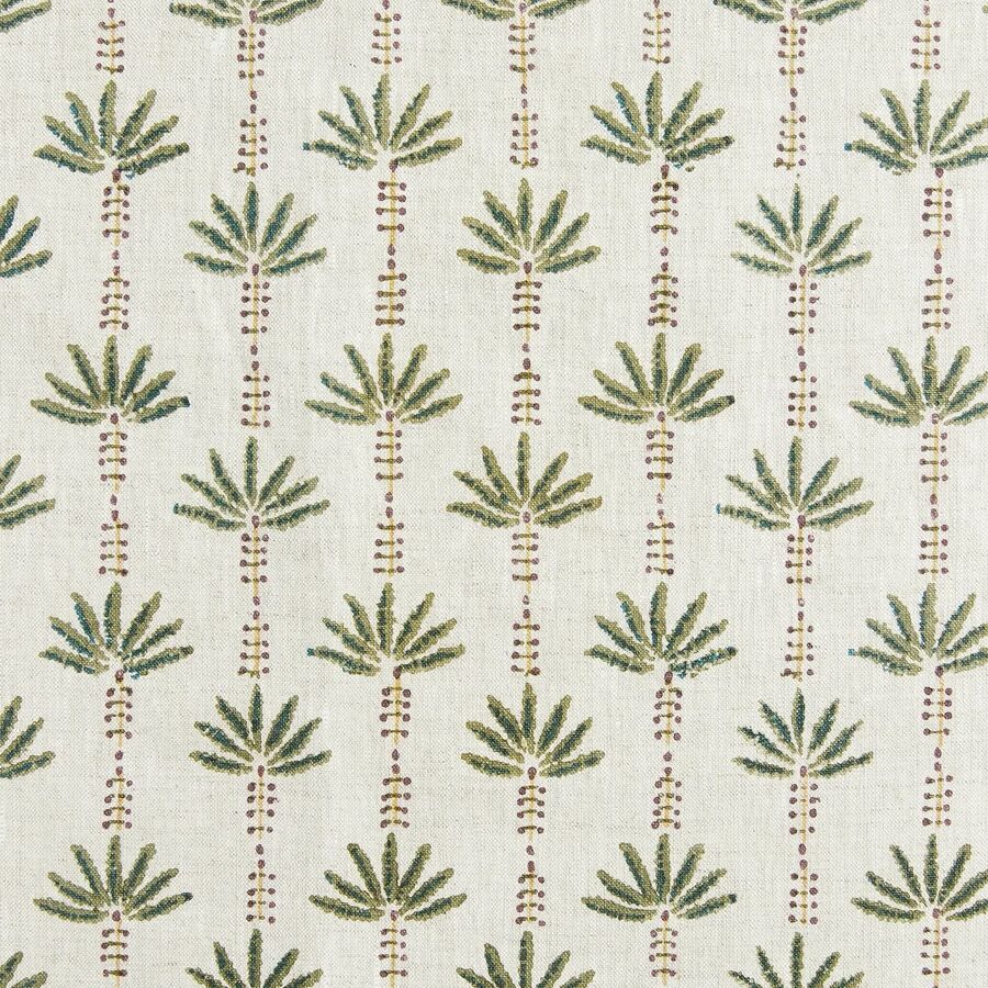 Walter G Marseille Linen Fabric - Mulberry