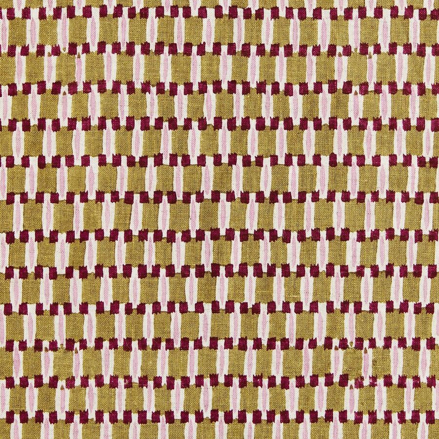 Walter G Rumi Linen Fabric - Moonflower