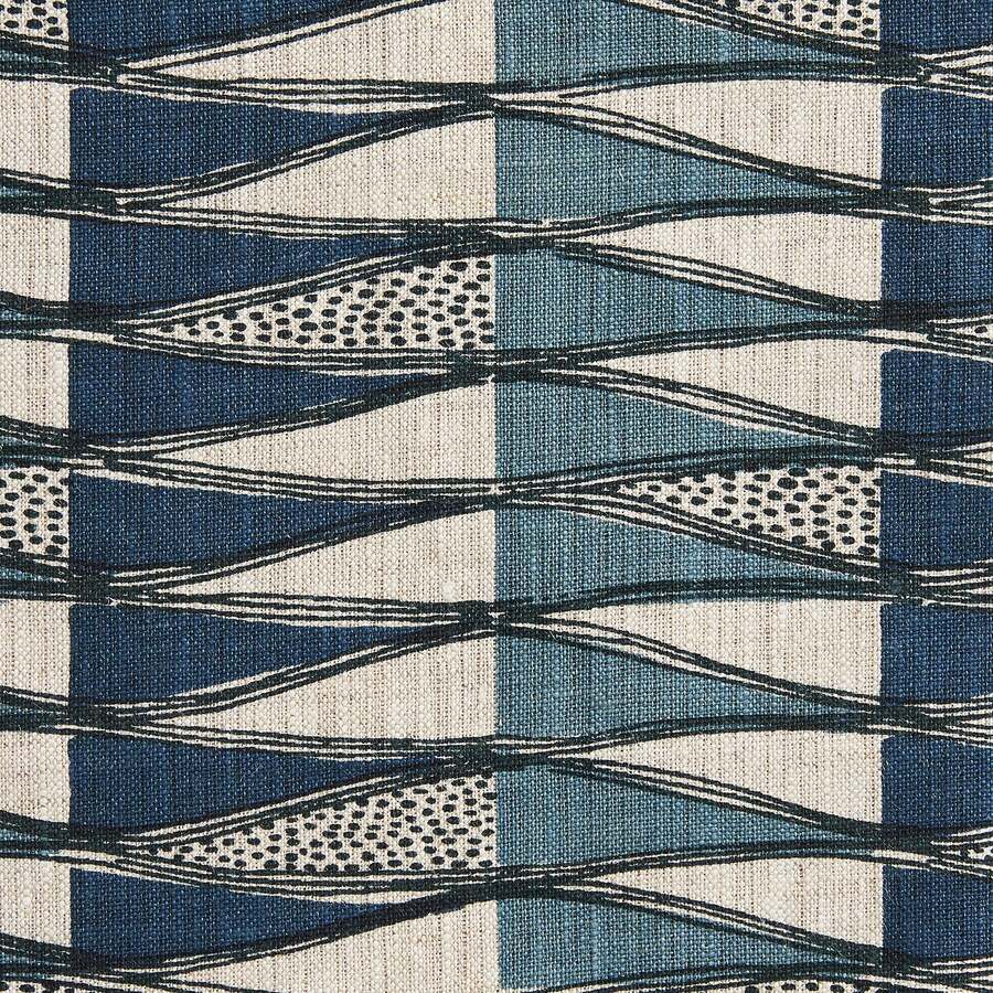 Walter G Tangier Linen Fabric - Denim