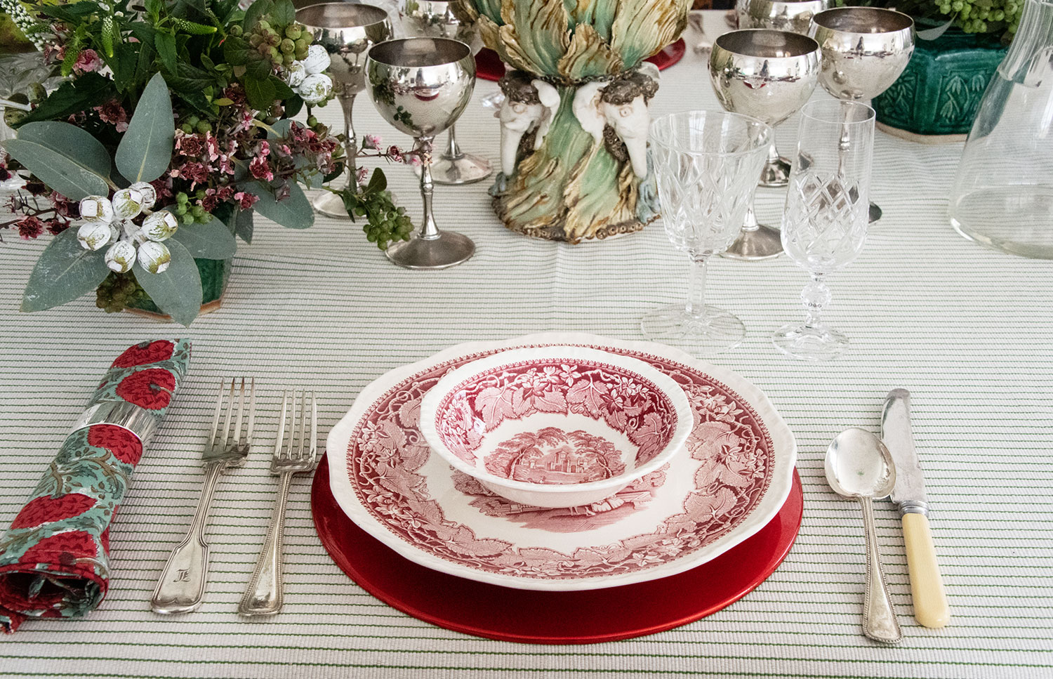Tablescaping for the Holiday Season with Helen McKenzie - No Chintz Australia
