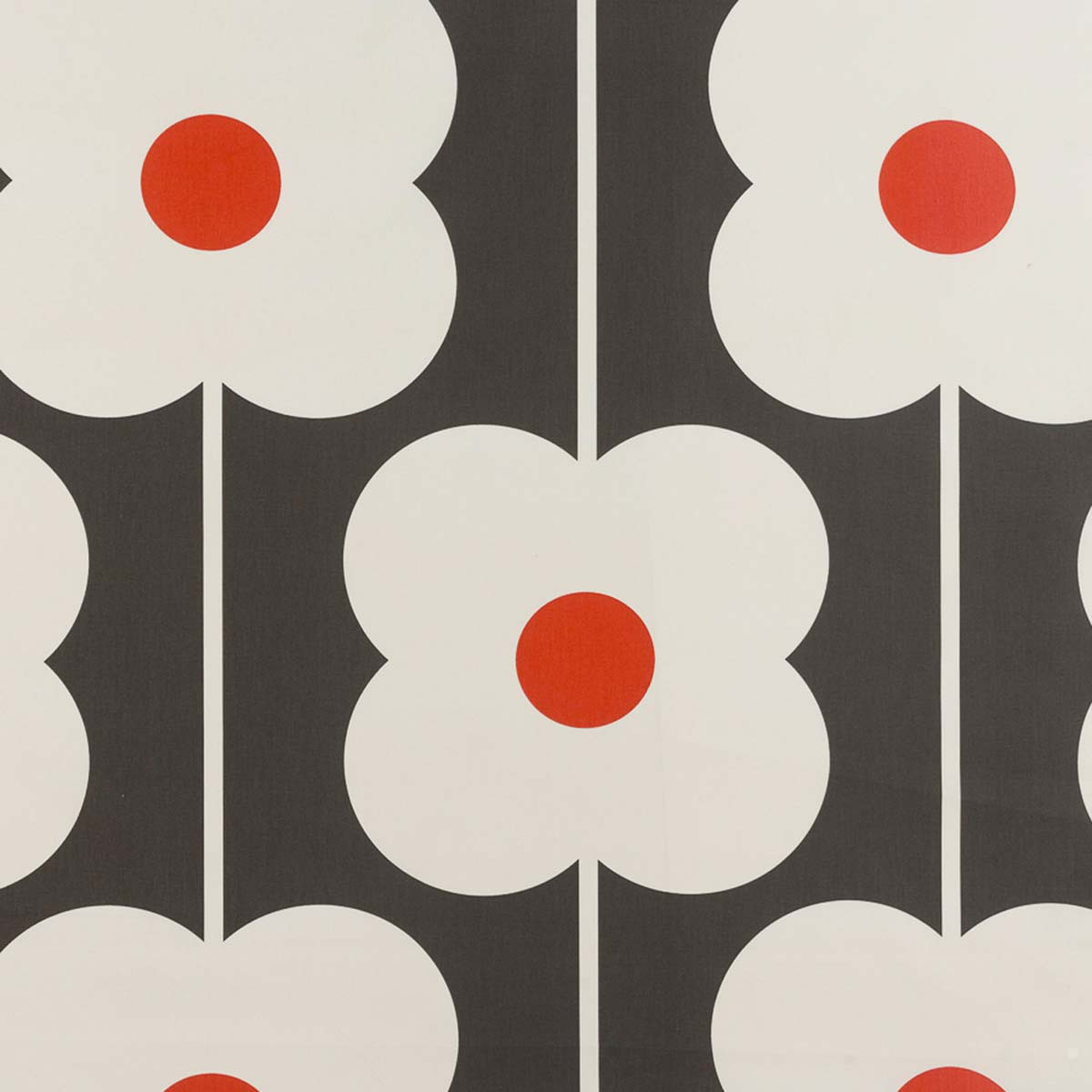 Orla Kiely Abacus Flower Tomato Fabric