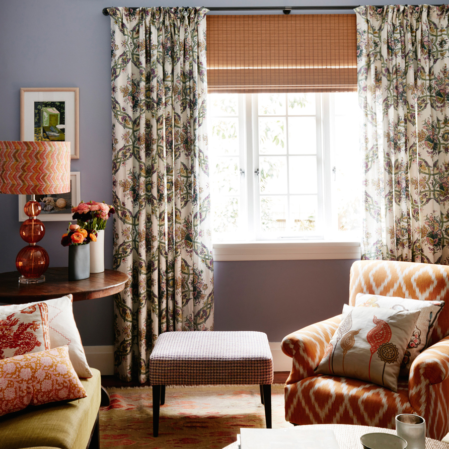 No Chintz Curtains