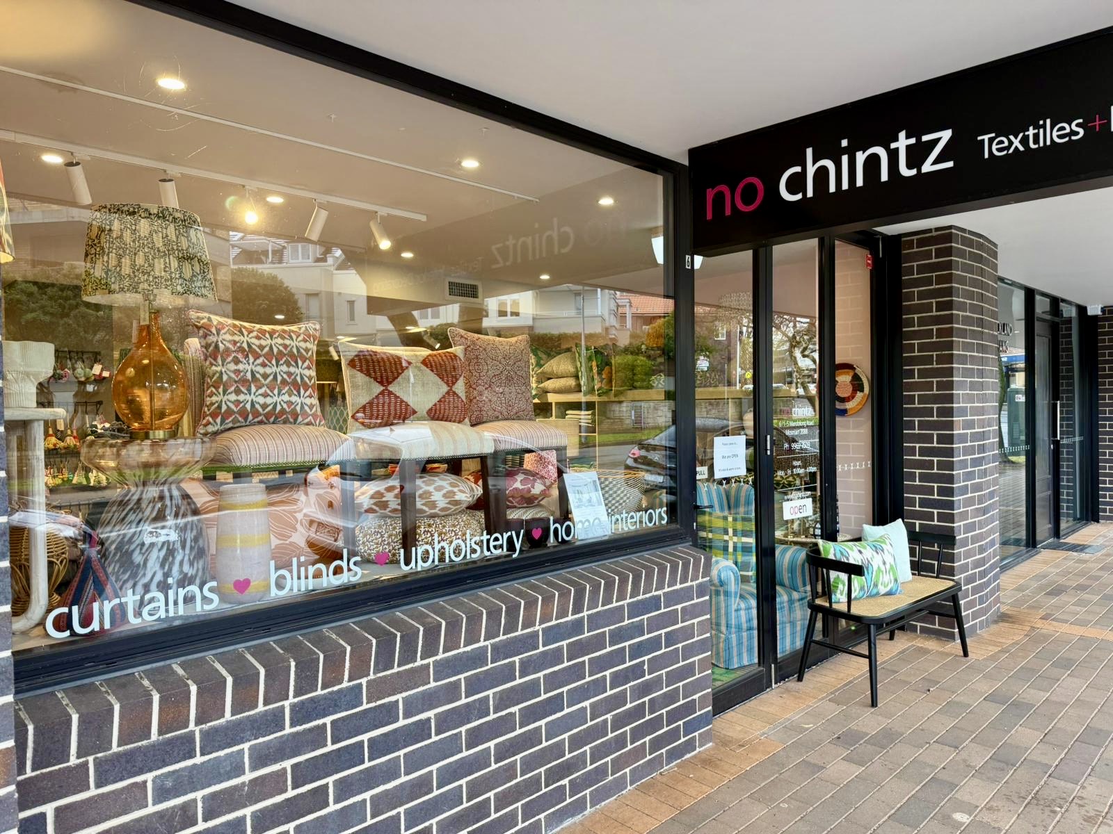 No Chintz Mosman - Textiles and Interior Decorating Shop