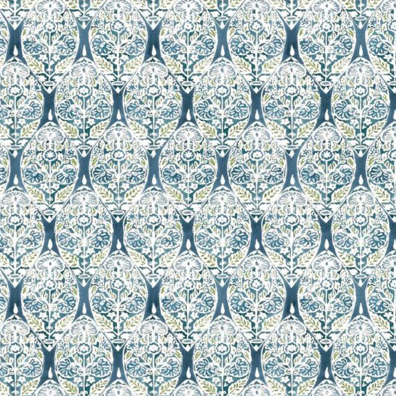 William Yeoward Machu Peacock Fabric