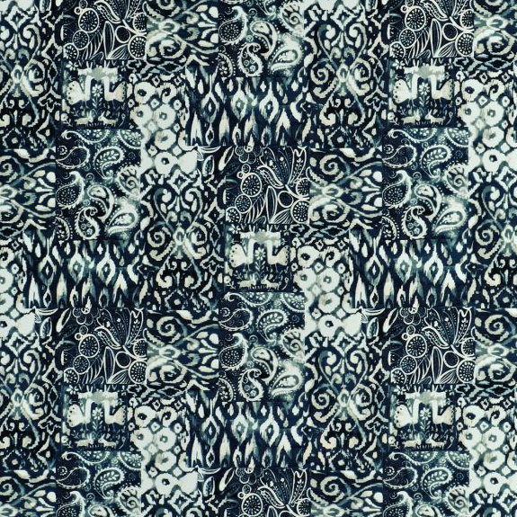 William Yeoward Pearlo Indigo Fabric