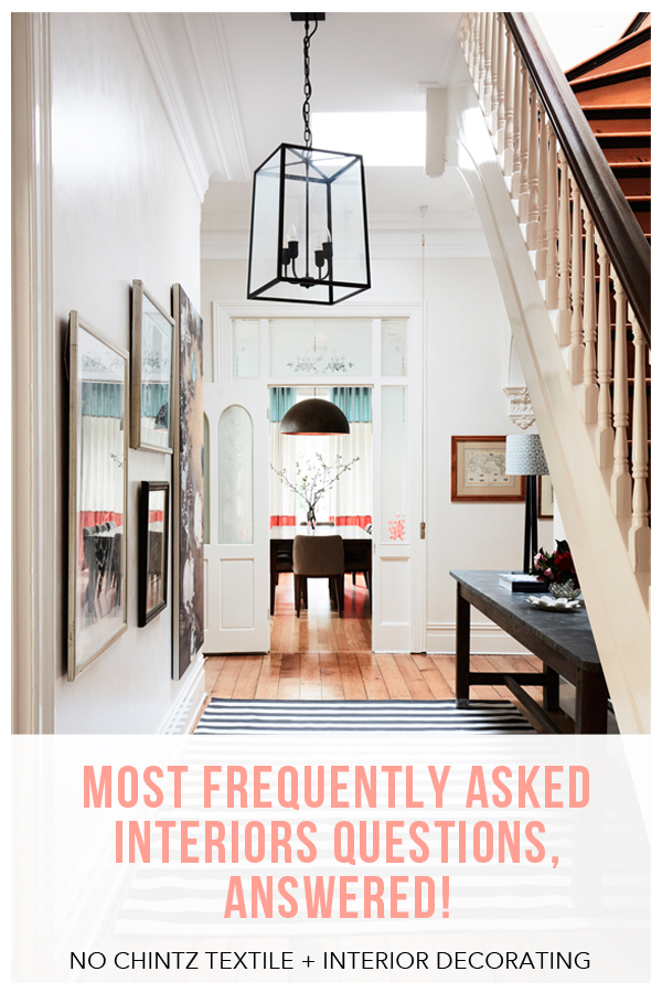 Most Frequently Asked Interior Decorating Questions Answered