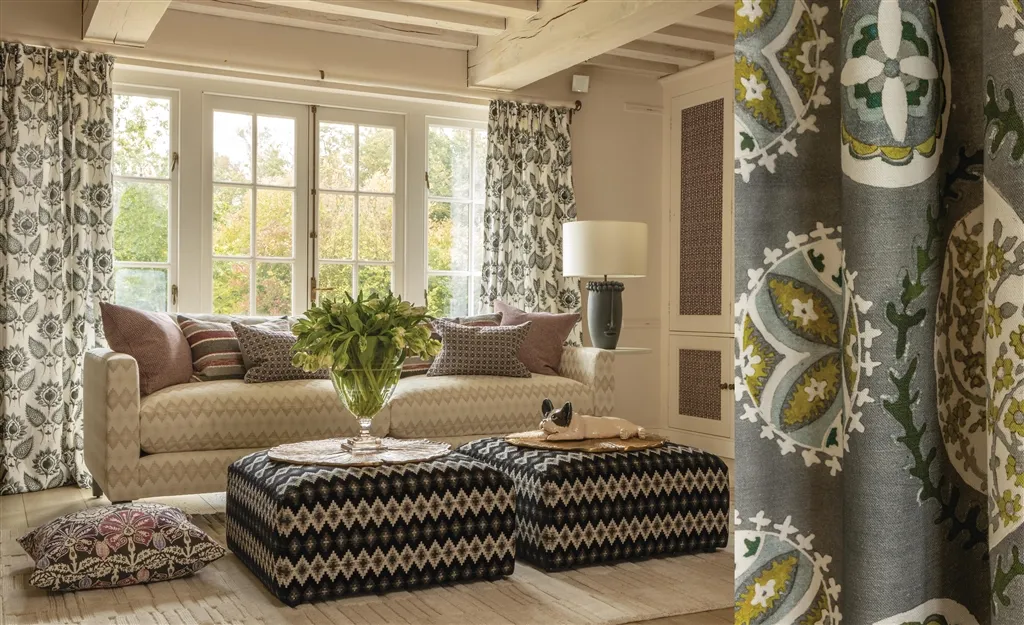 William Yeoward Fabric at No Chintz