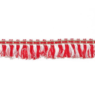 Fringe, 1" Cut - Red