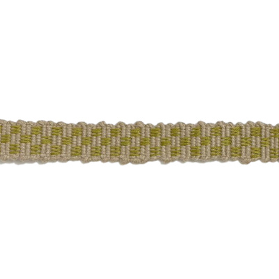 Braid, Checker 15mm - Taupe/Olive