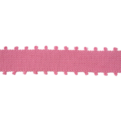Picot Braid Trim 40mm - Hot Pink